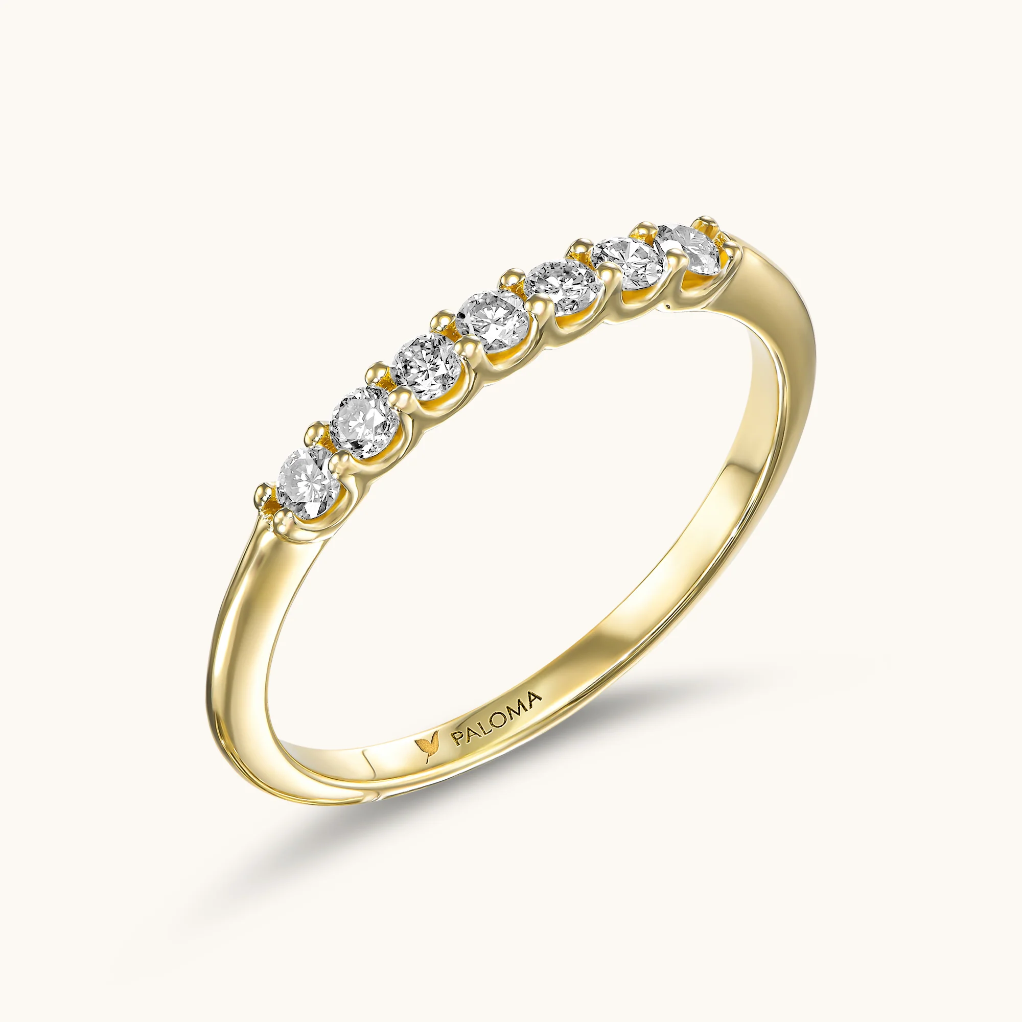 2.0mm White Diamond Tennis Ring - Image 5
