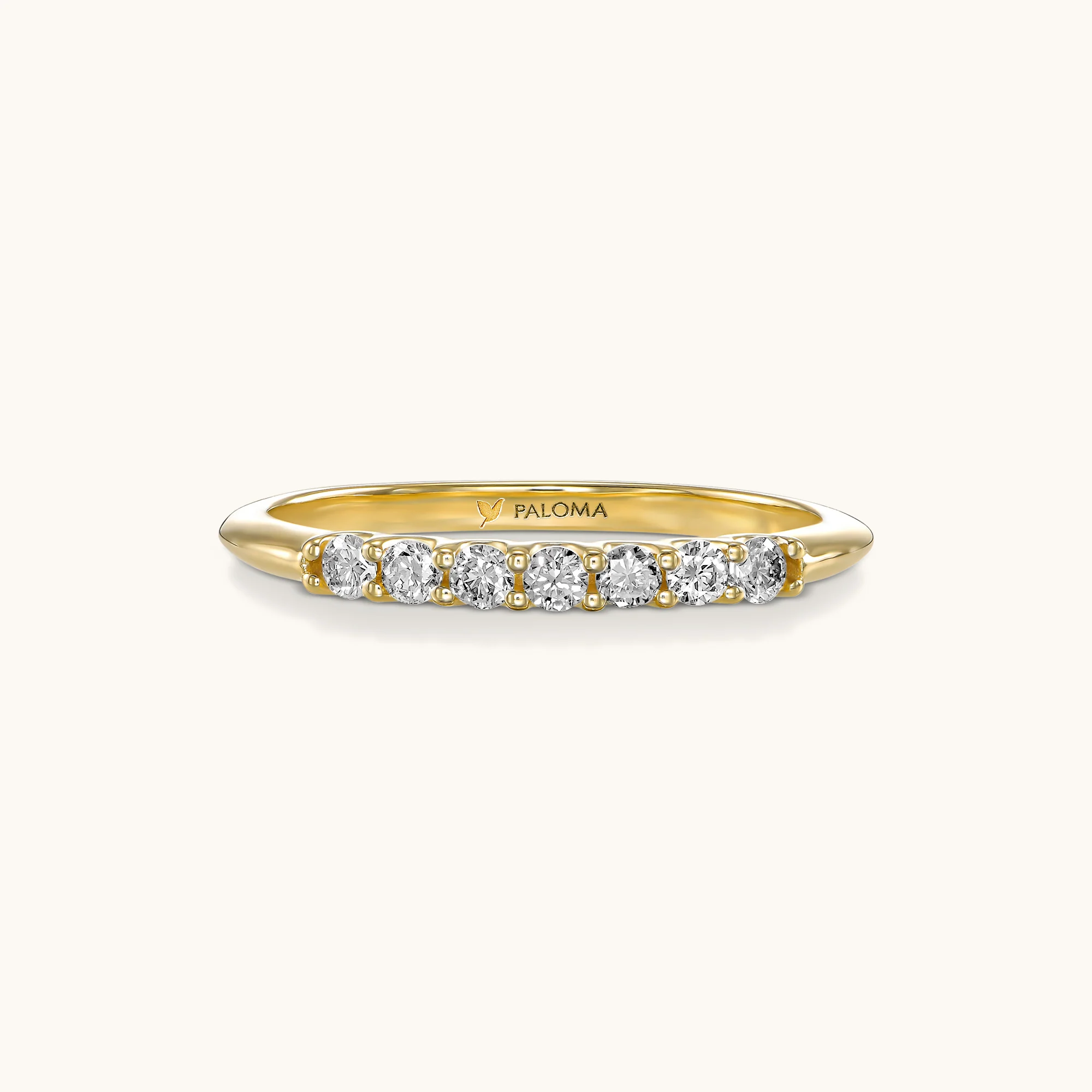 2.0mm White Diamond Tennis Ring - Image 6