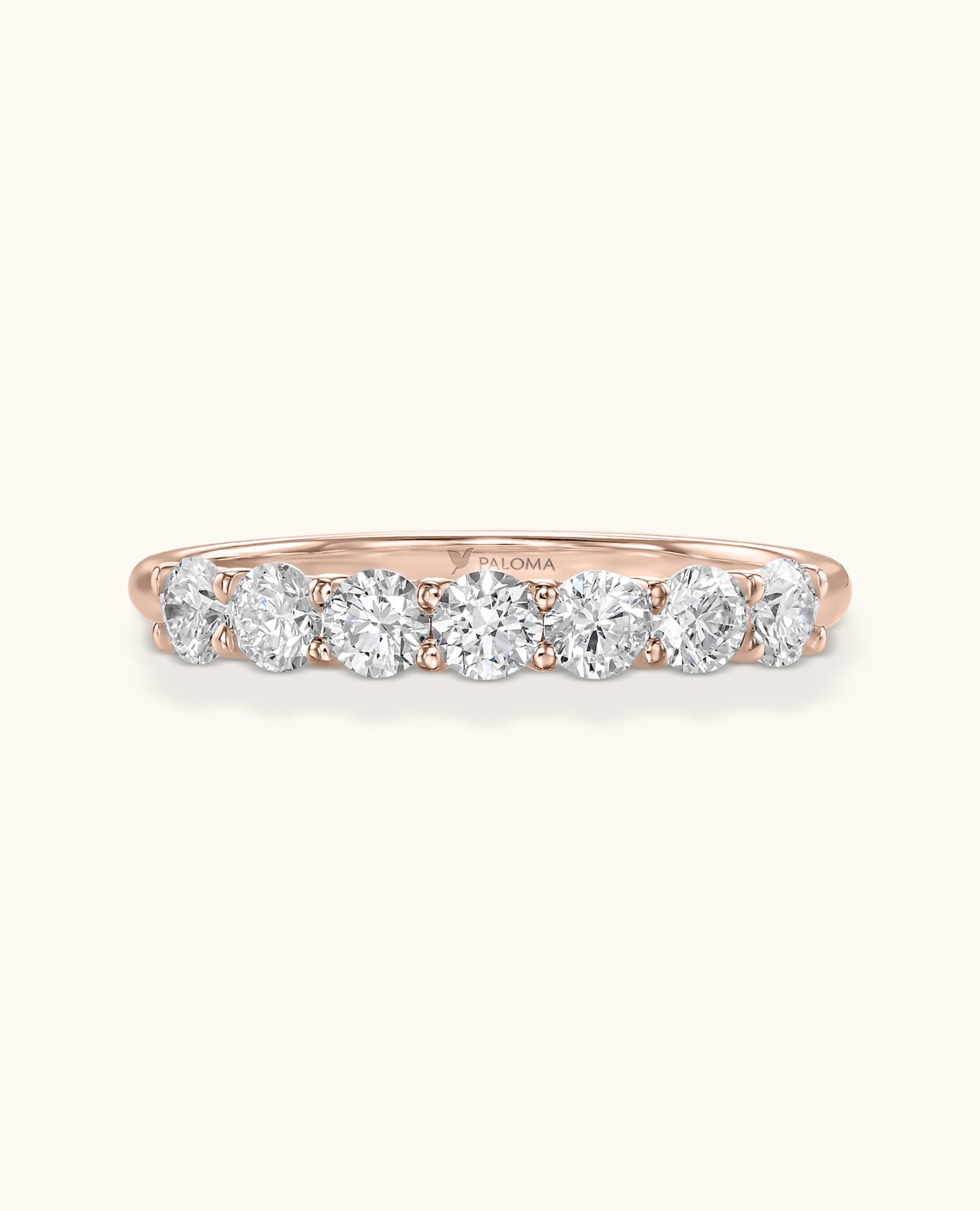 3.0mm White Diamond Tennis Ring - Image 7