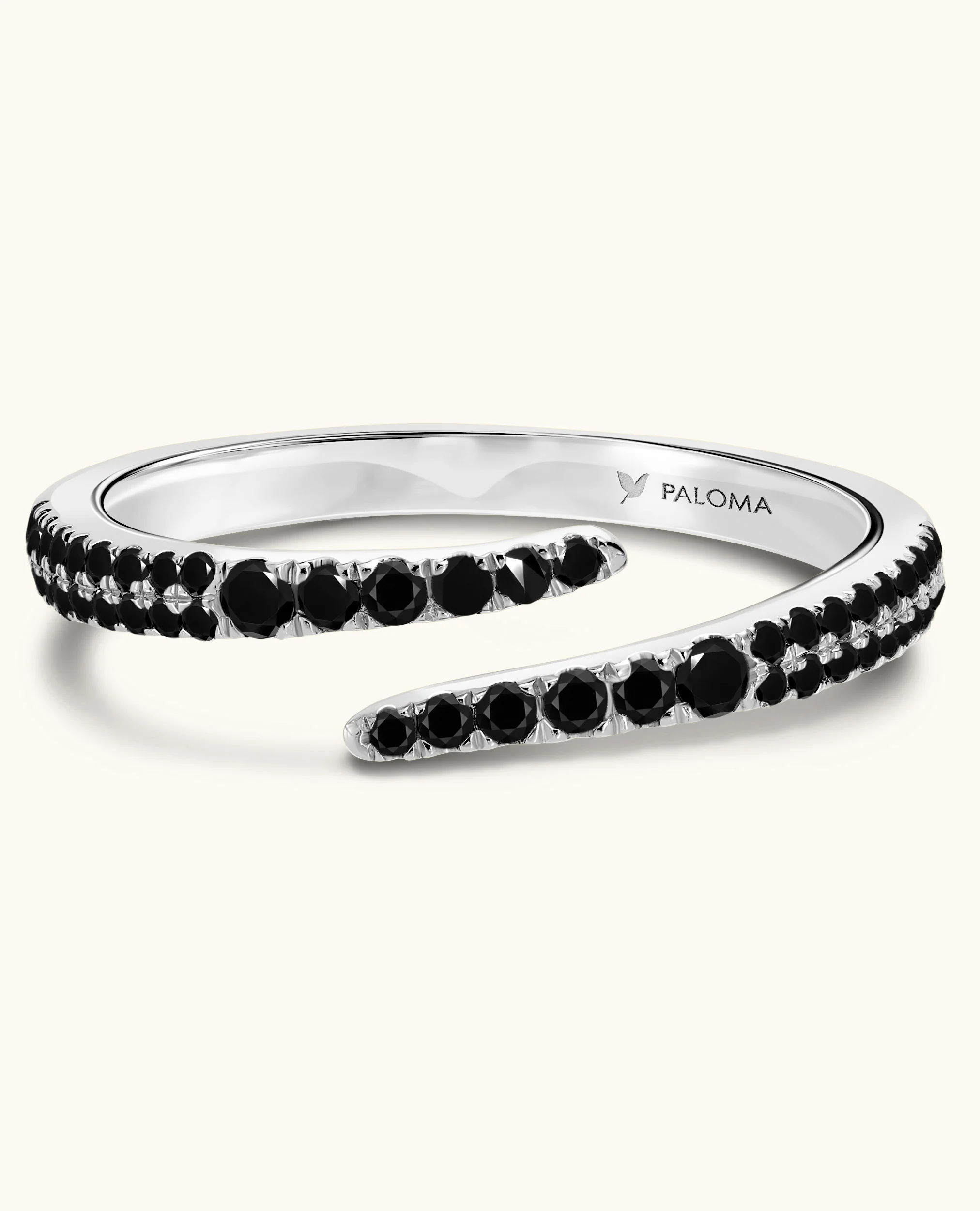 Black Diamond Wrap Ring - Image 10
