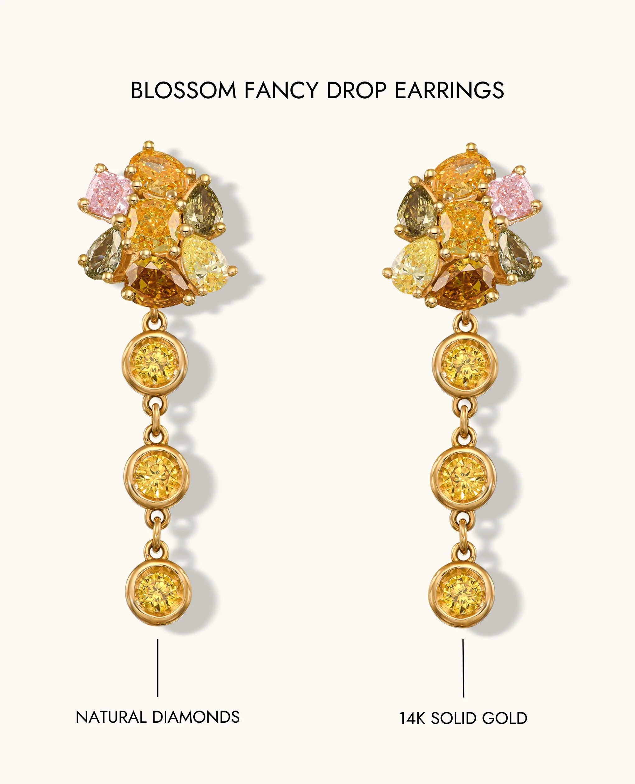Blossom Fancy Drop Earrings - Image 7