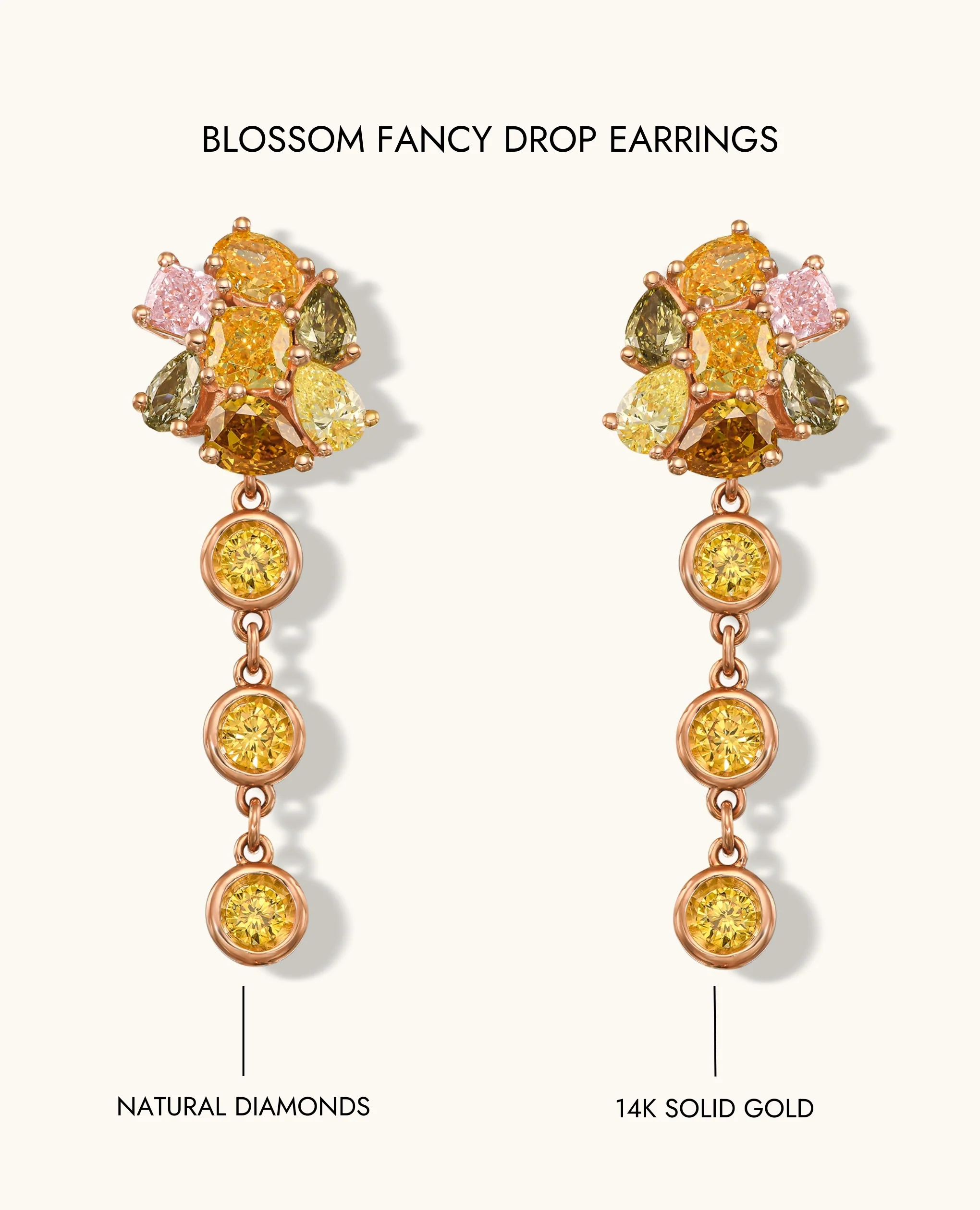 Blossom Fancy Drop Earrings - Image 8