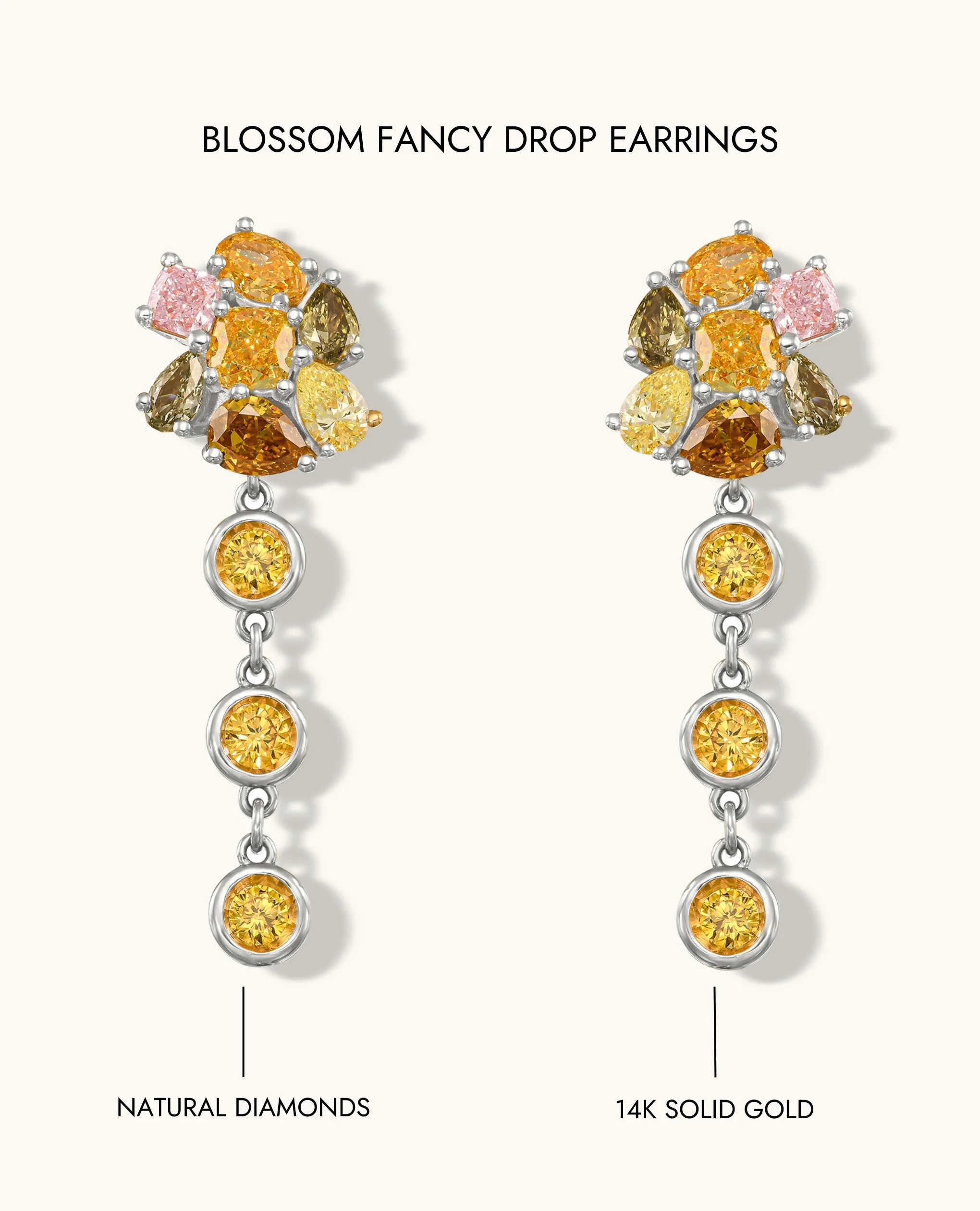 Blossom Fancy Drop Earrings - Image 9