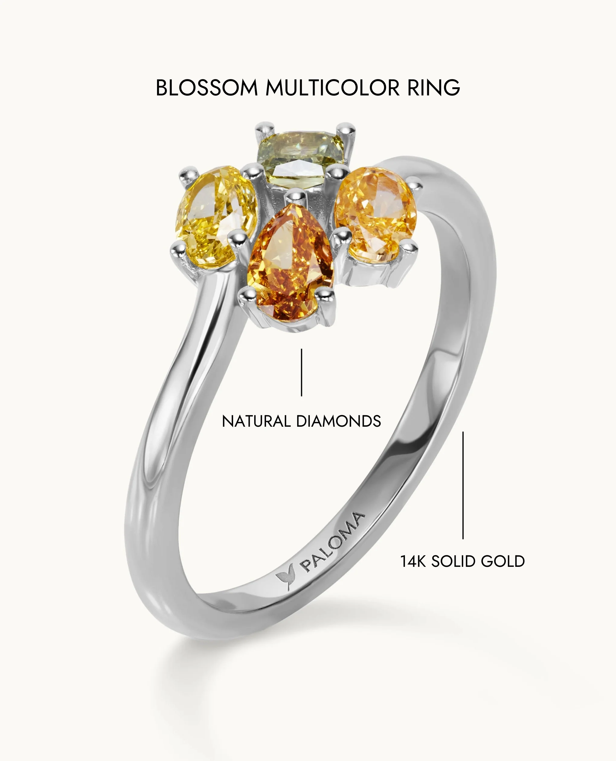 Blossom Multicolor Ring - Image 12