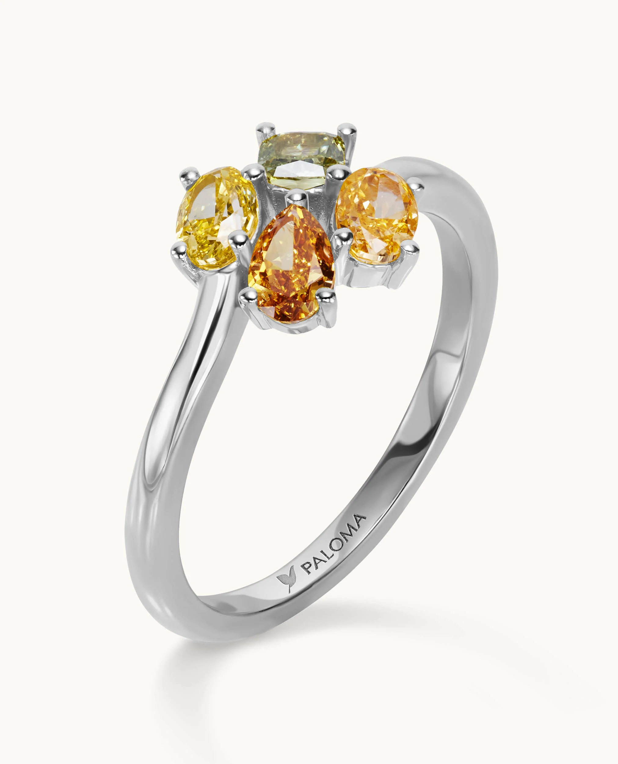 Blossom Multicolor Ring - Image 3