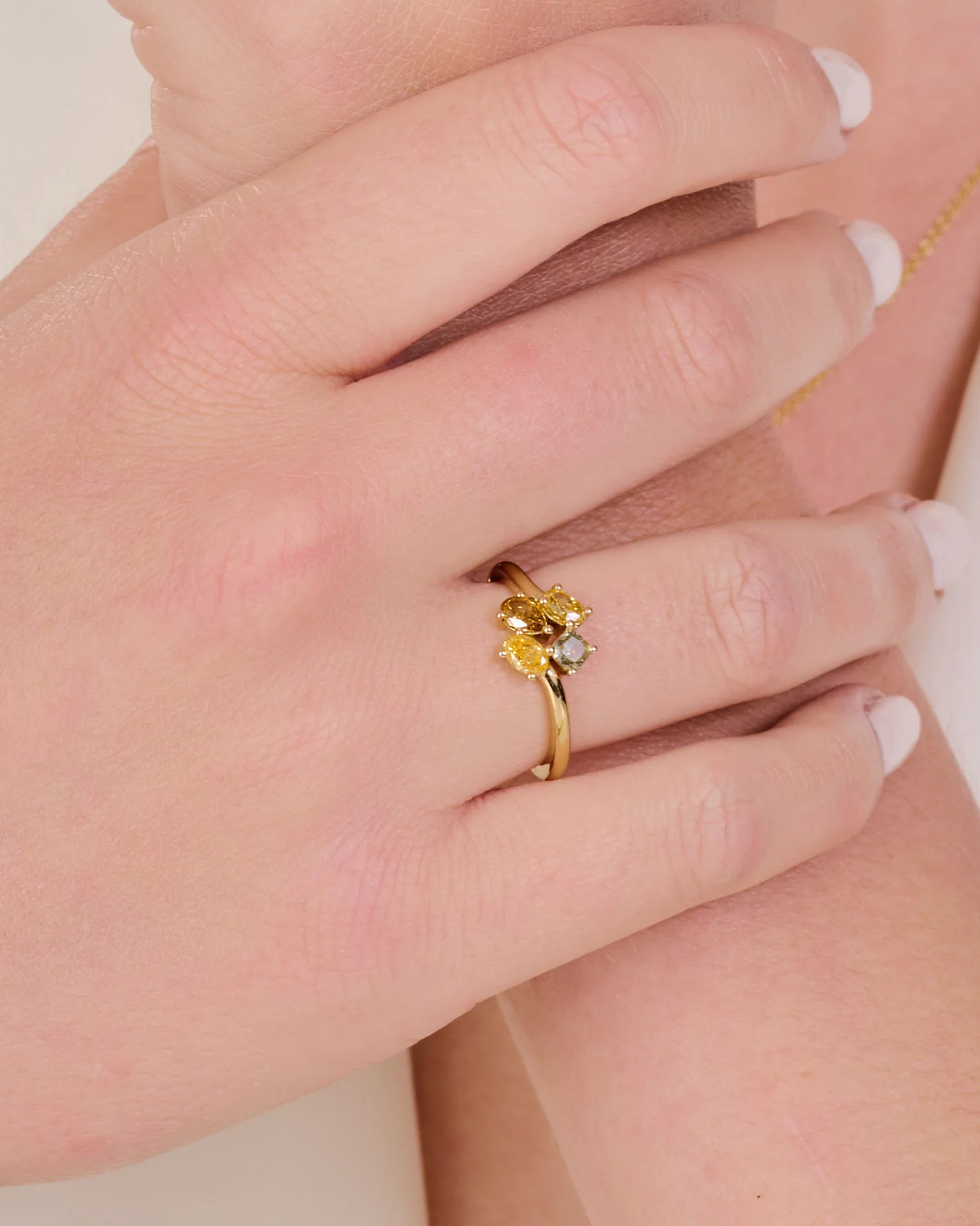 Blossom Multicolor Ring - Image 4