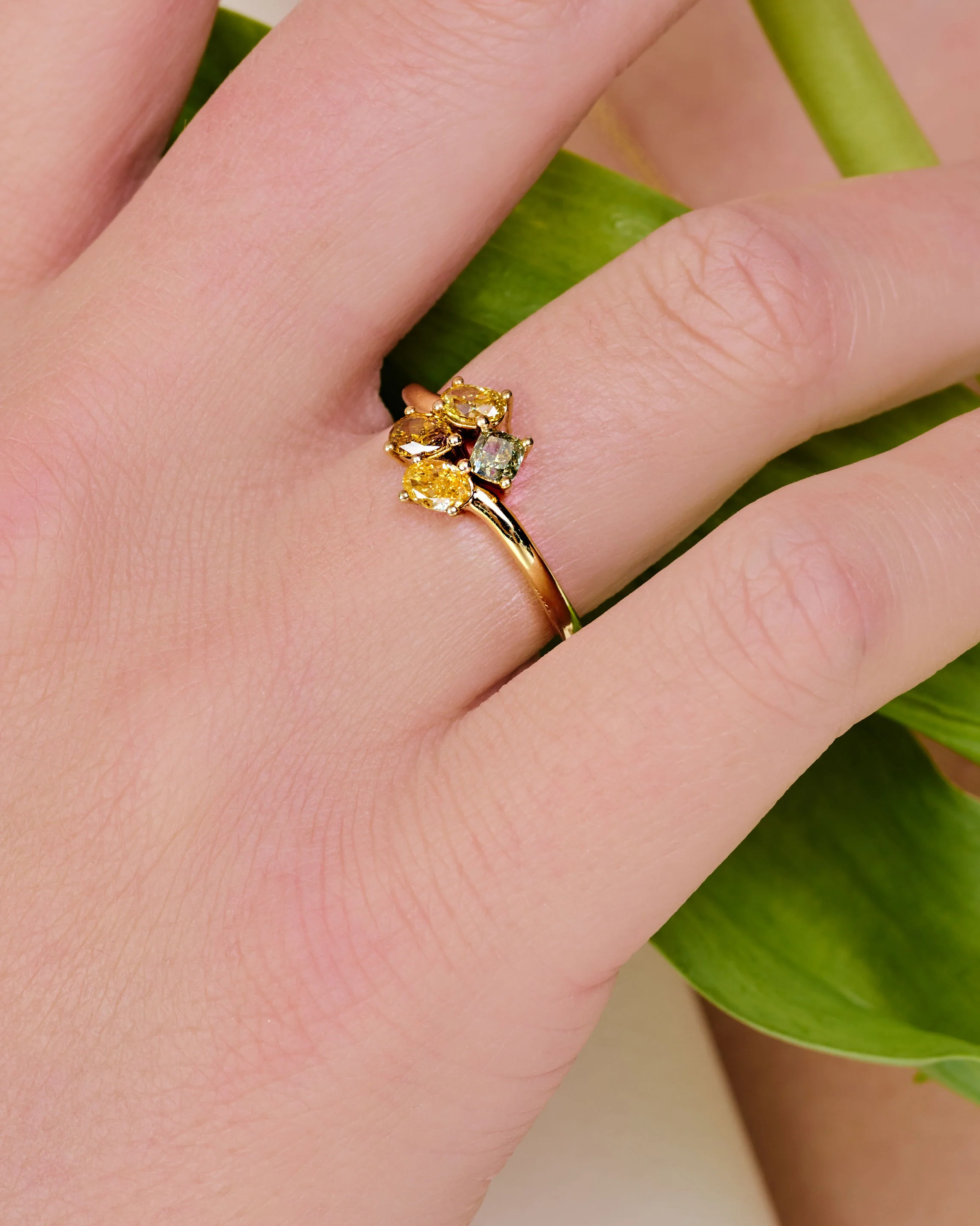 Blossom Multicolor Ring - Image 5