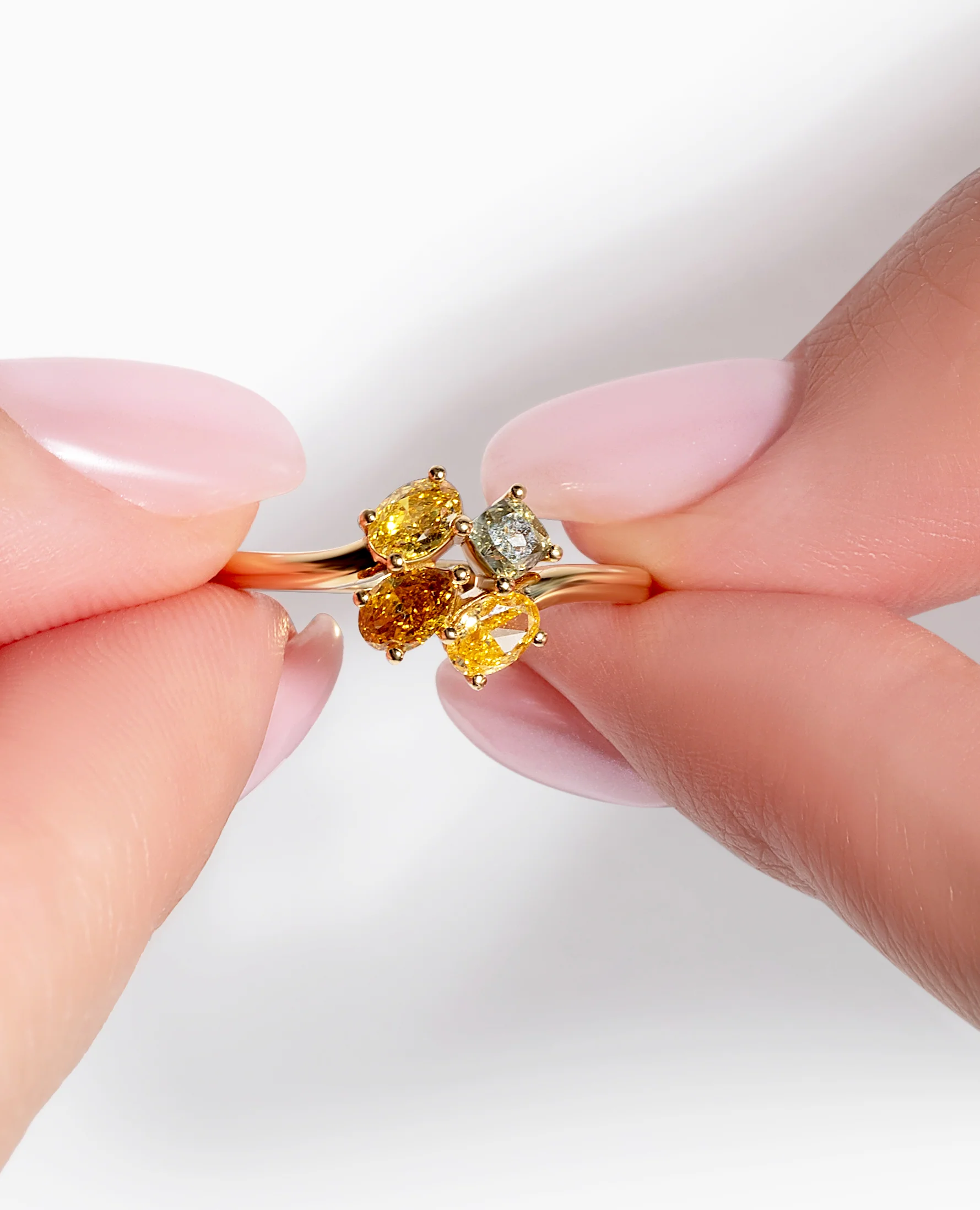 Blossom Multicolor Ring - Image 6