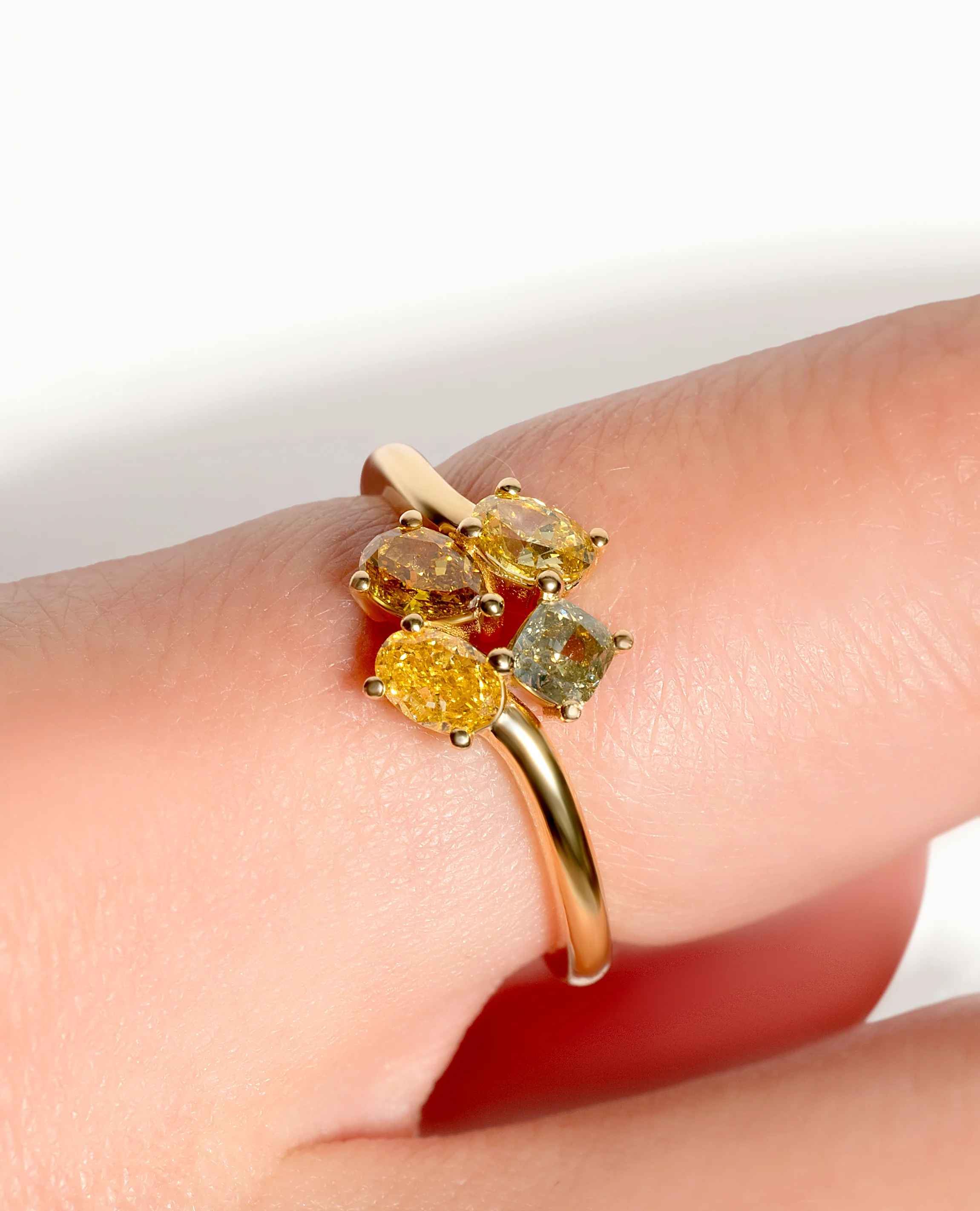 Blossom Multicolor Ring - Image 7