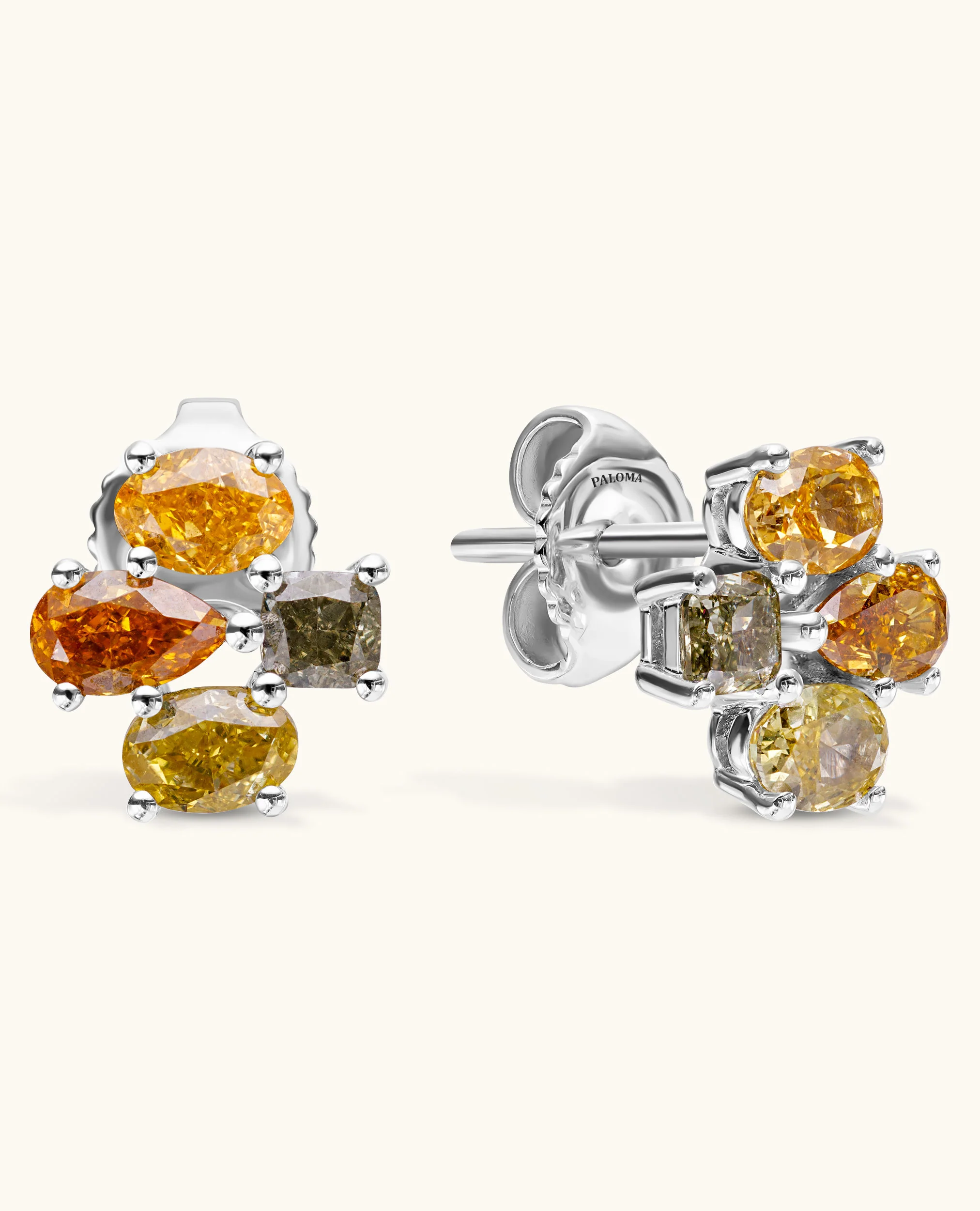 Blossom Multicolor Studs - Image 3