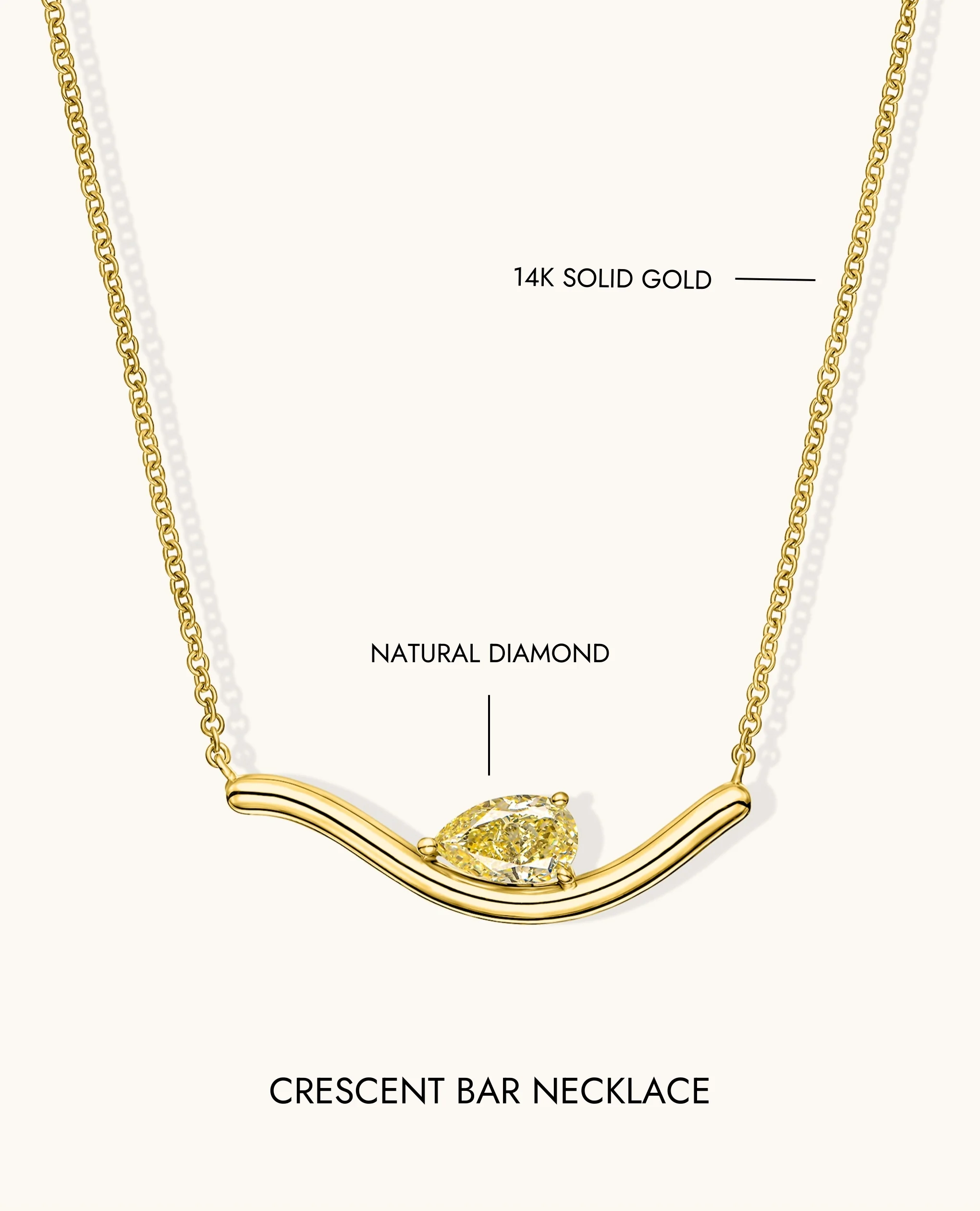 Crescent Bar Necklace - Image 10