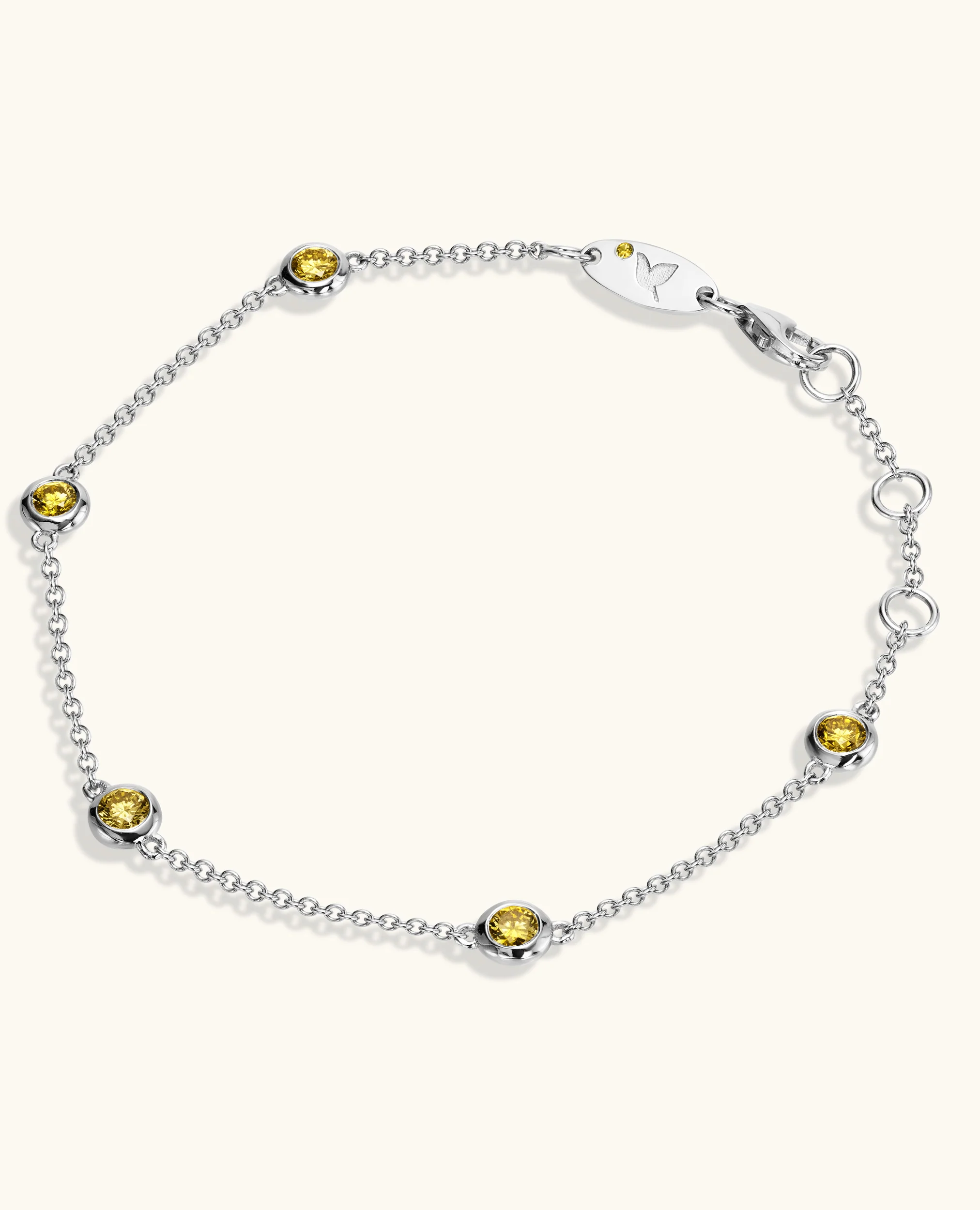 Yellow Diamond by the Yard Bracelet - Image 3