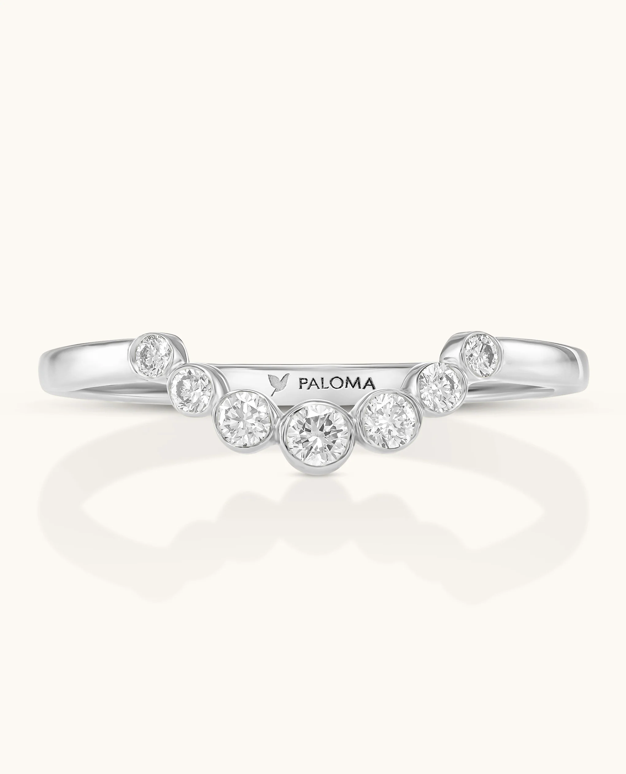 Luminous Crescent Graduated Bezel Ring - Image 12