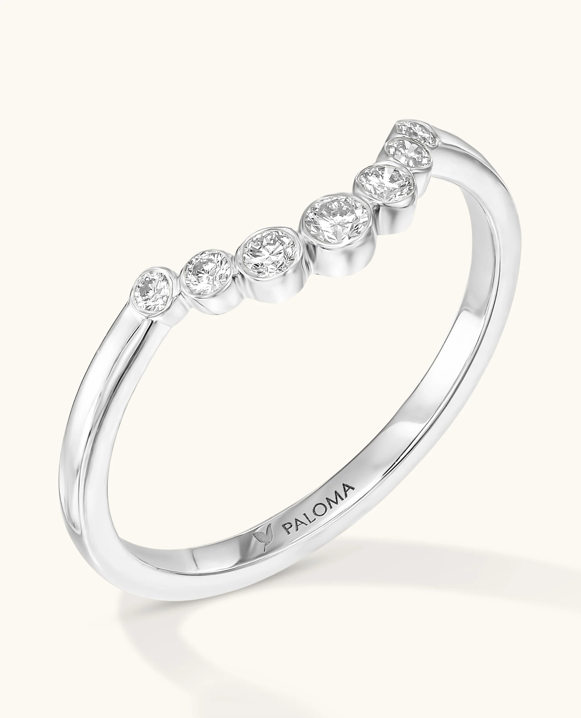 Luminous Crescent Graduated Bezel Ring - Image 13