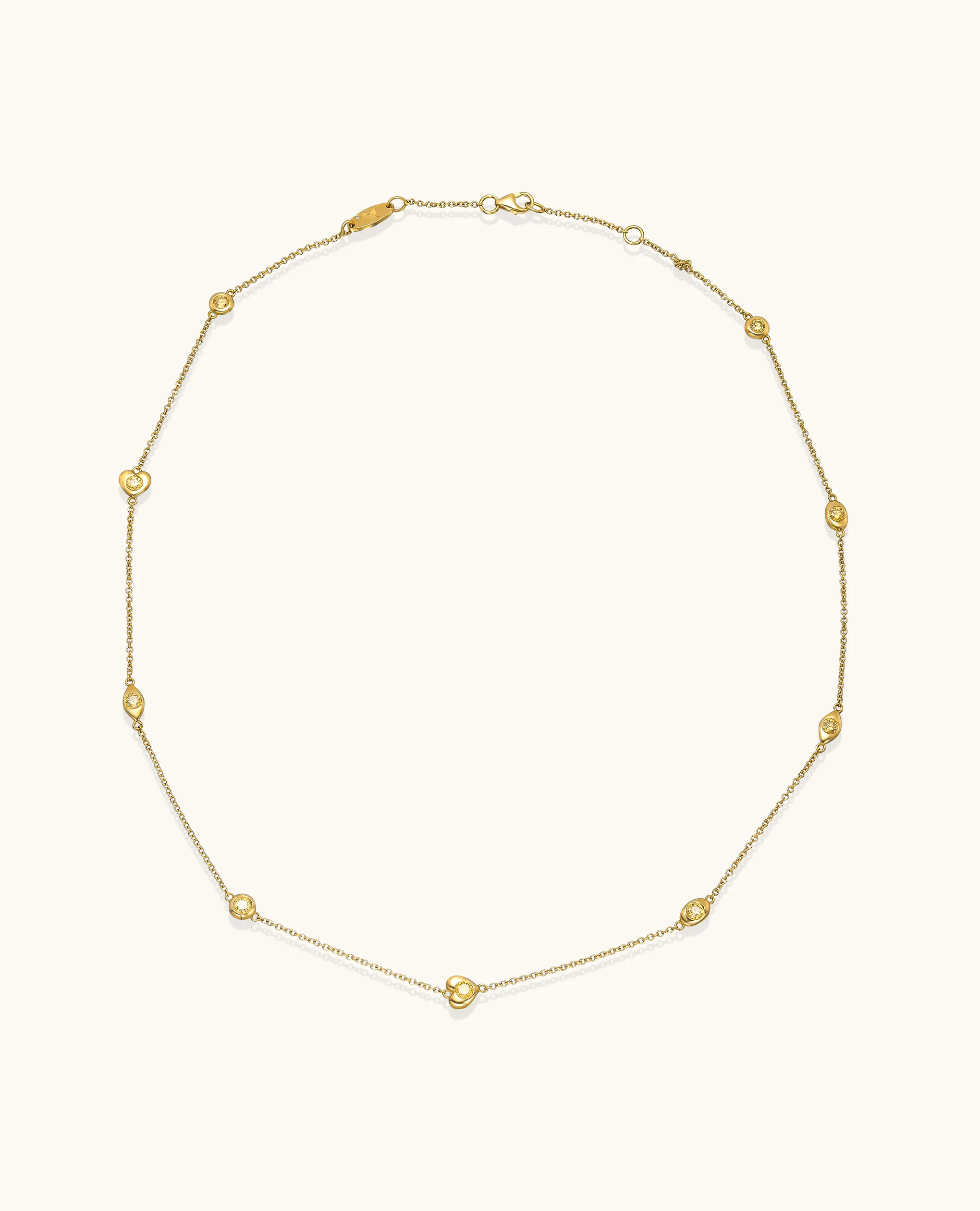 Multishape Diamond by the Yard Necklace - Image 5