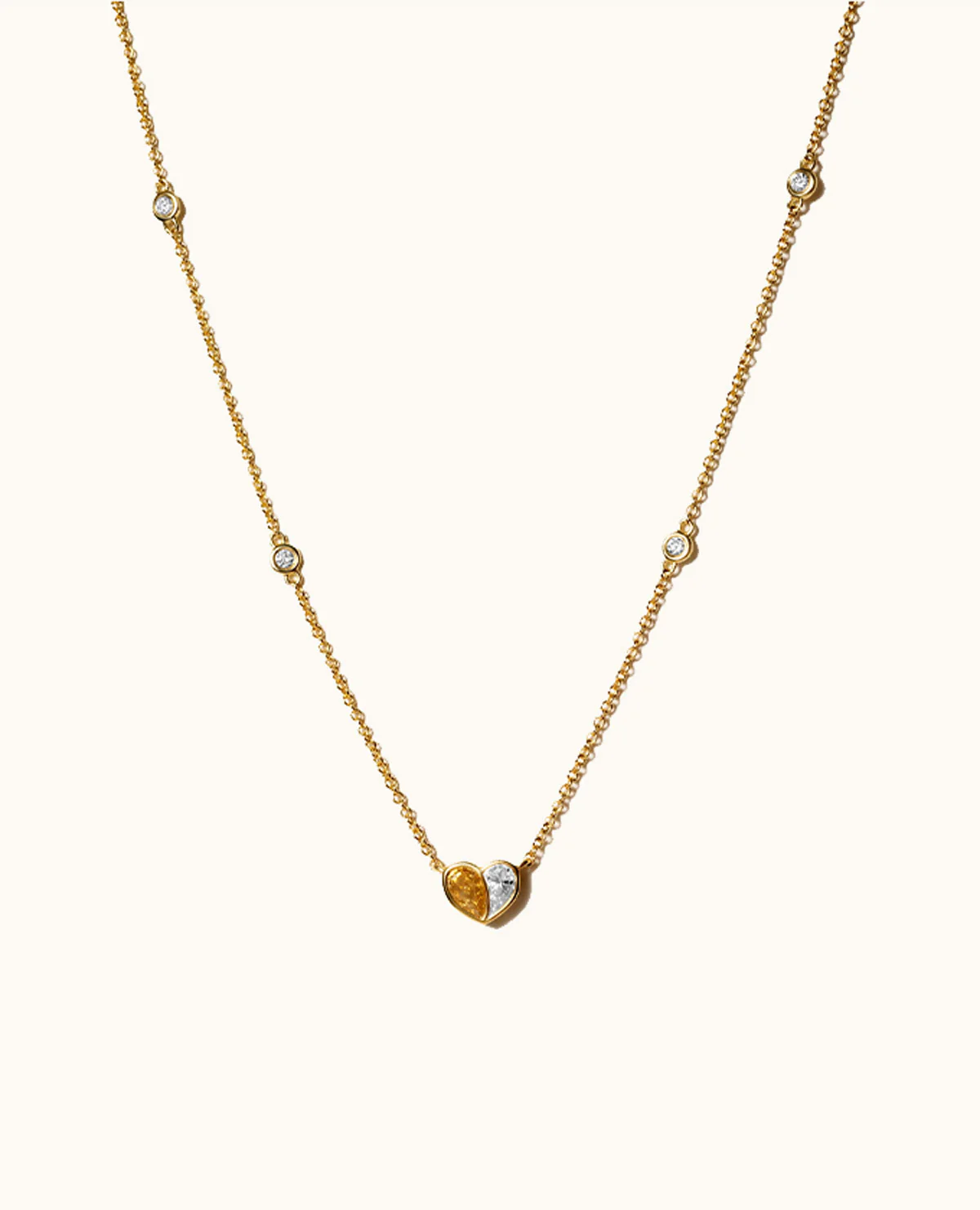 Paloma Heart Petite Pendant Necklace - Image 5