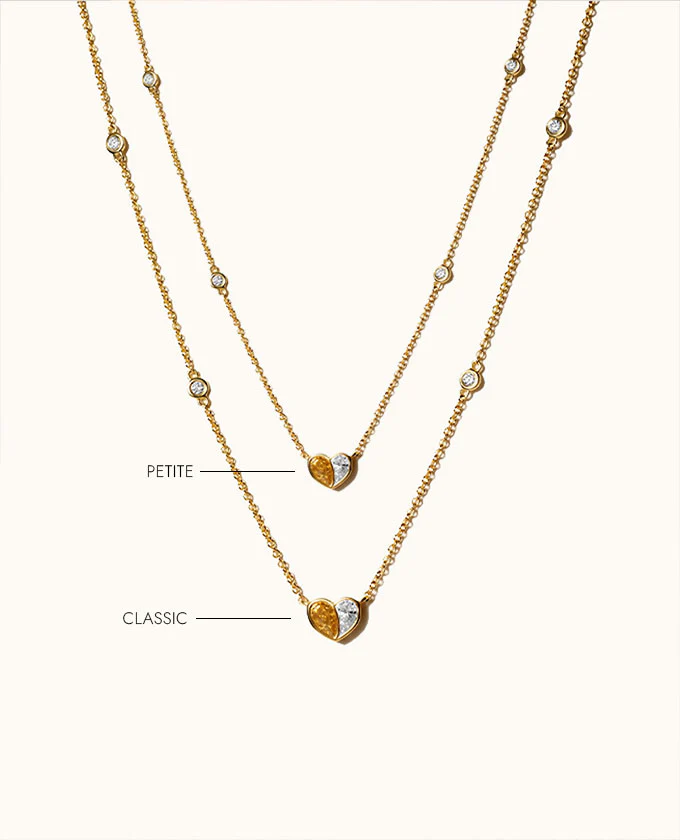 Paloma Heart Petite Pendant Necklace - Image 8