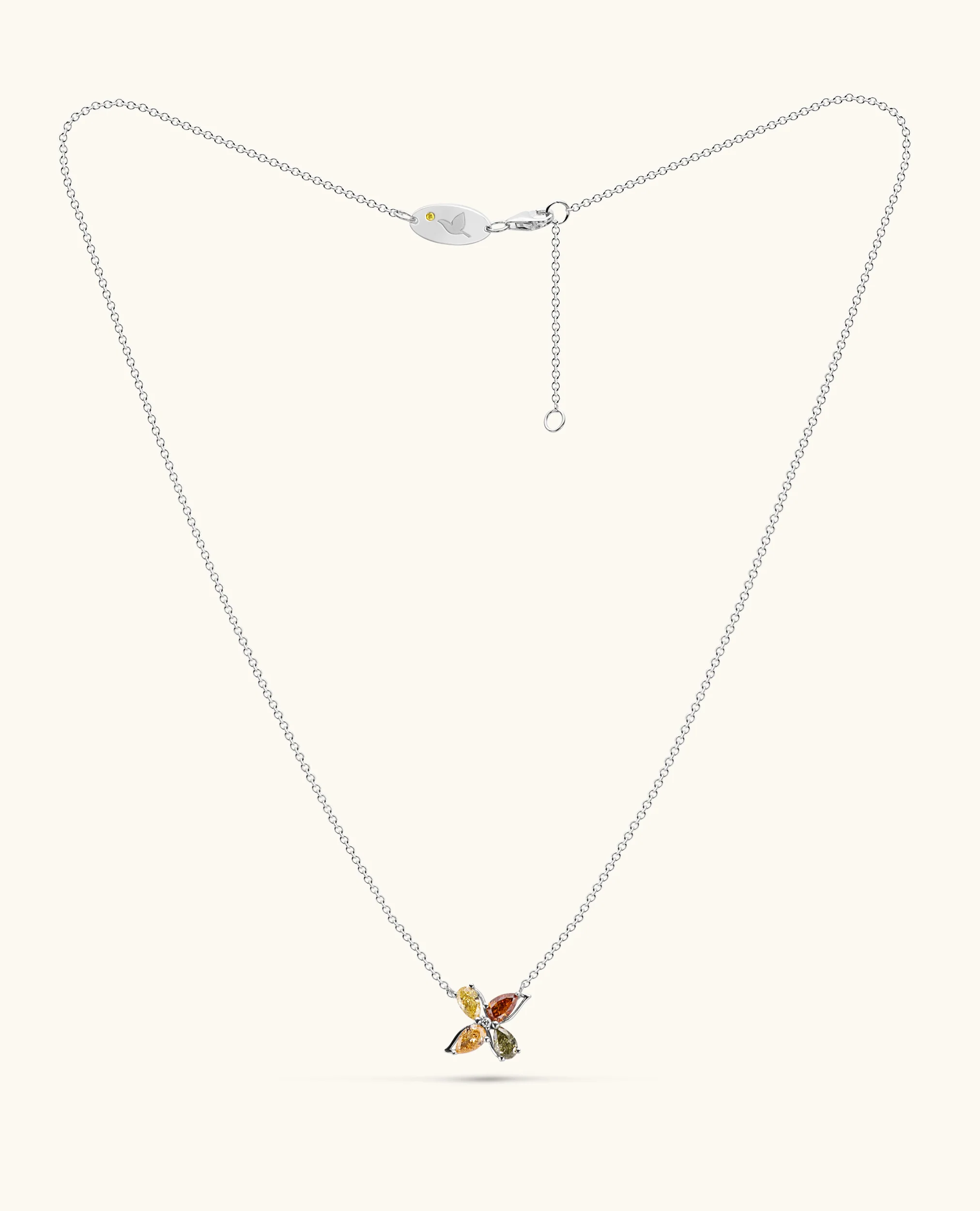 Secret Garden Multicolor Pendant Necklace - Image 5