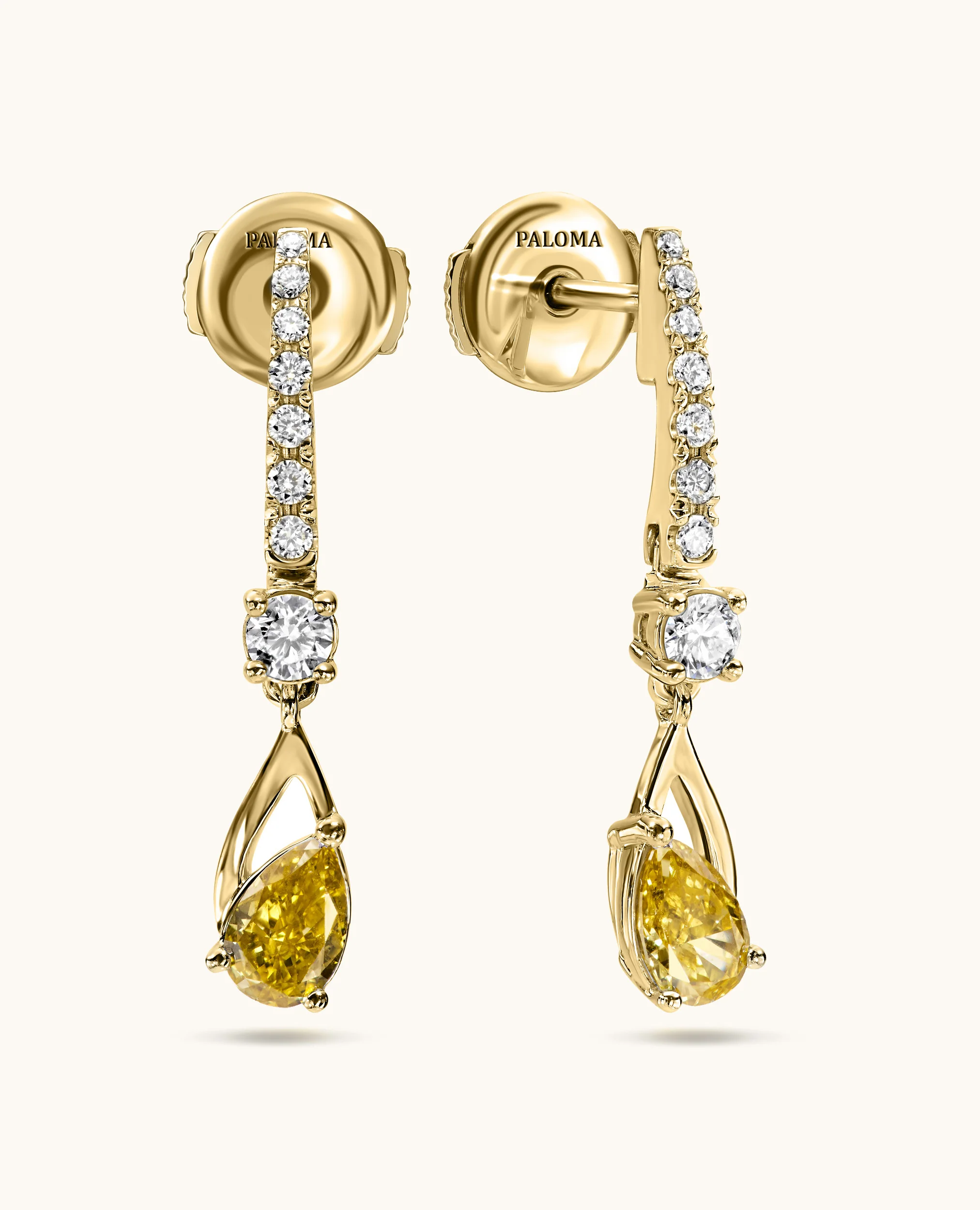 Secret Garden Petal Drop Earrings - Image 3