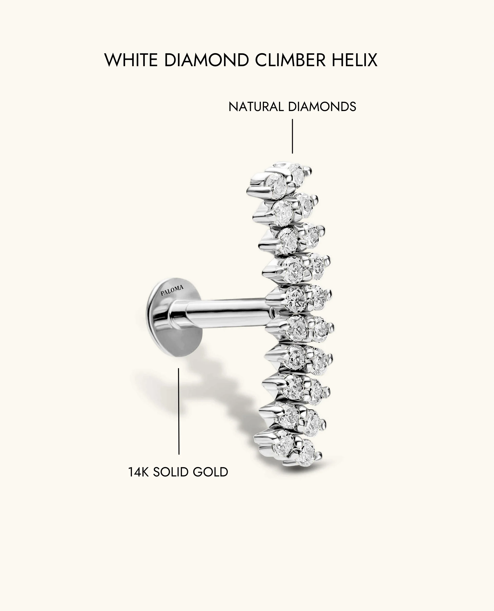 White Diamond Climber Helix - Image 12
