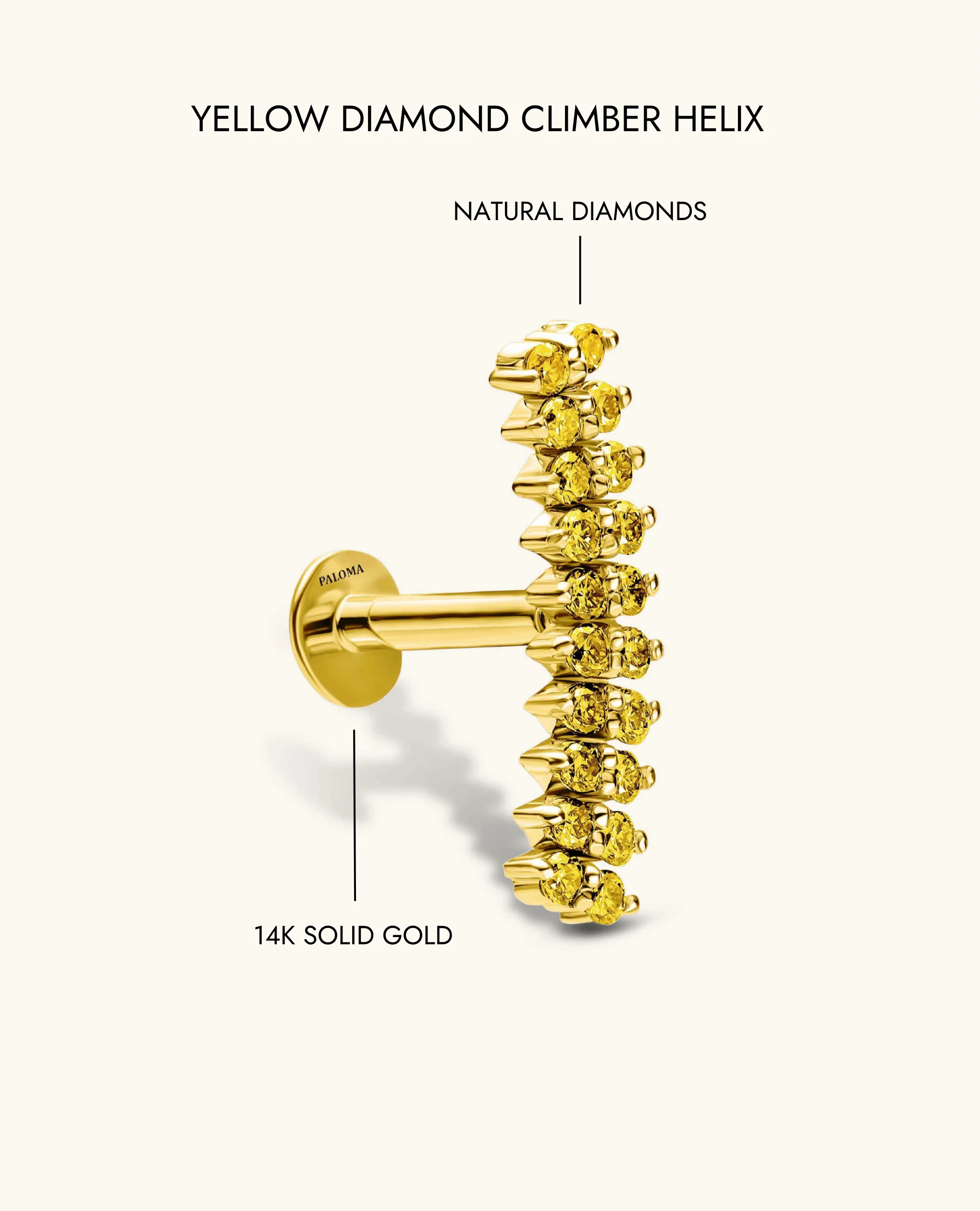 Yellow Diamond Climber Helix - Image 10