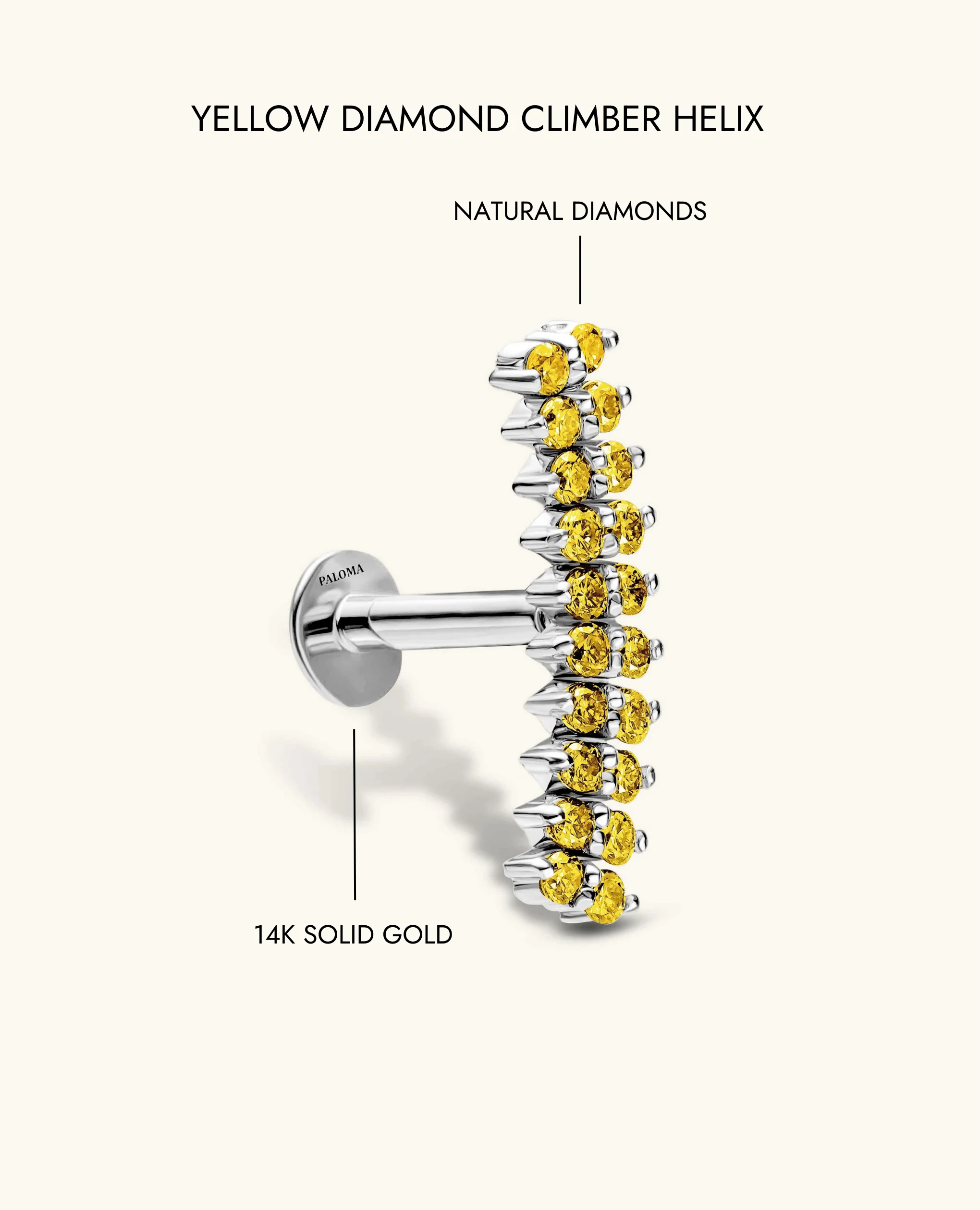 Yellow Diamond Climber Helix - Image 11