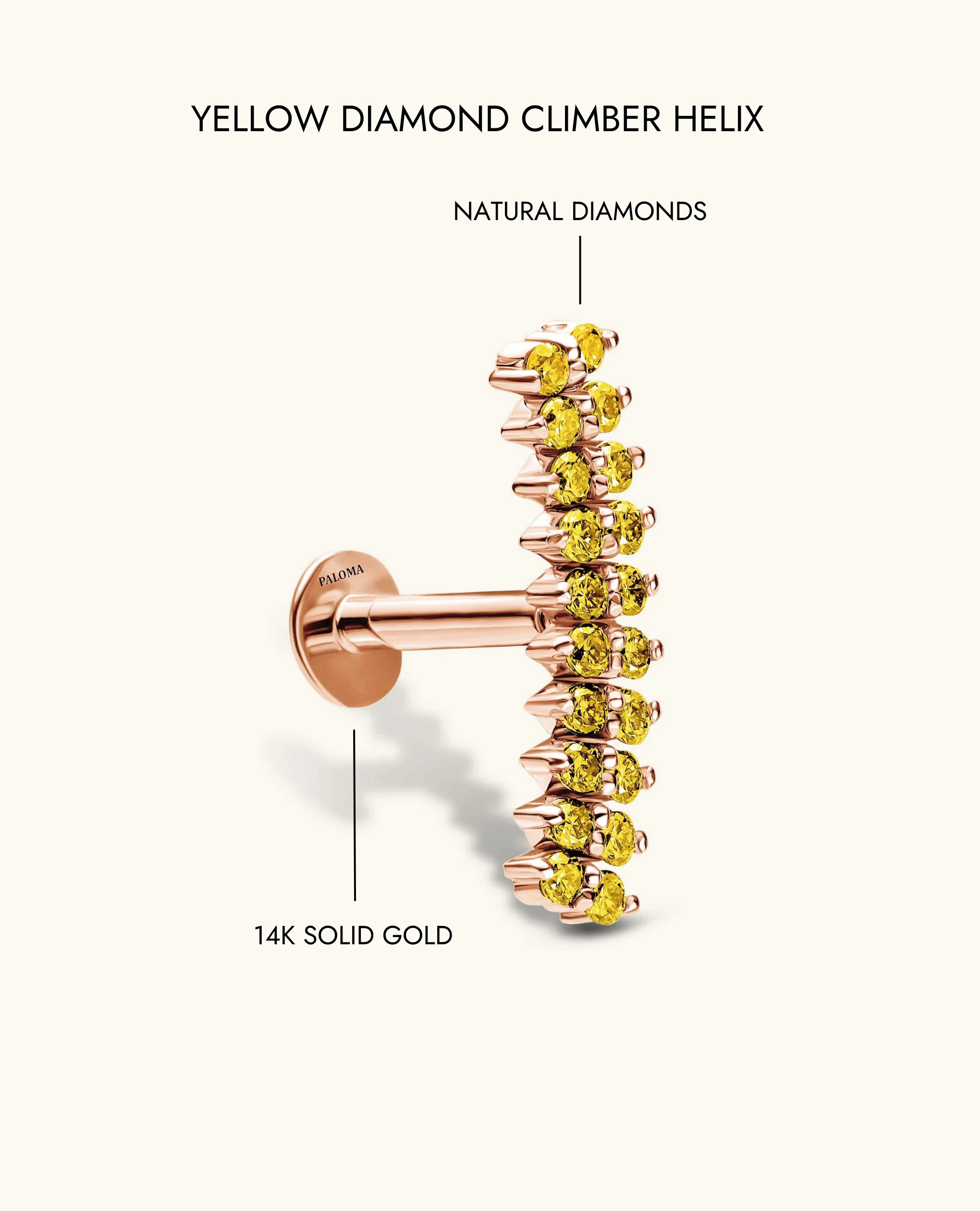Yellow Diamond Climber Helix - Image 12